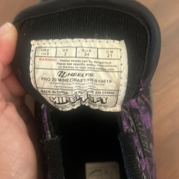 Unisex Minecraft Heelys Size Yth 3 - Picture 6 of 6